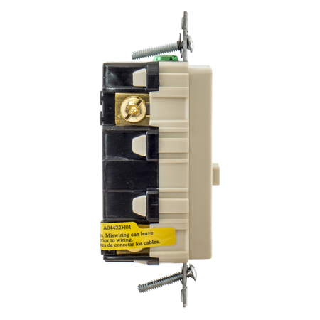 Hubbell Wiring Device-Kellems Ground Fault Products, Commercial Standard GFCI Receptacles, GFRST15LA GFRST15LA
